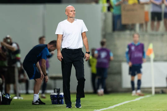Head coach Ståle Solbakken of Norway