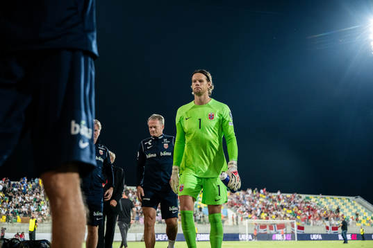 Goalkeeper Ørjan Håskjold Nyland of Norway