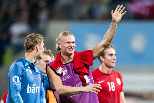 Erling Braut Haaland of Norway