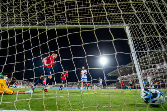 Erling Braut Haaland of Norway celebrates