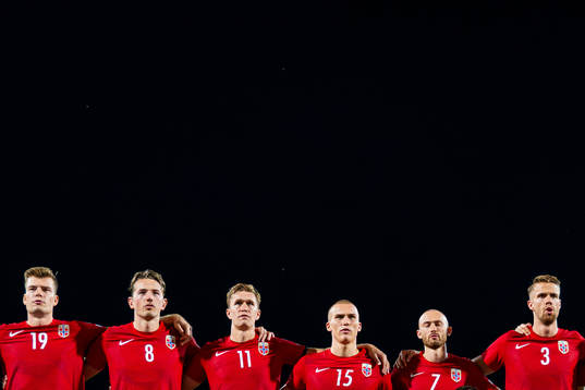Alexander Sørloth, Sander Berge, Ola Solbakken, Leo