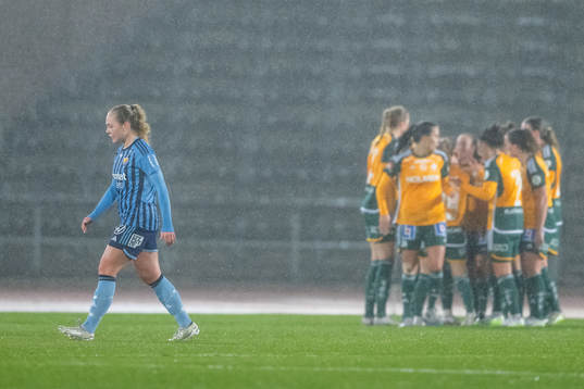 Djurgårdens Alice Bergström deppar