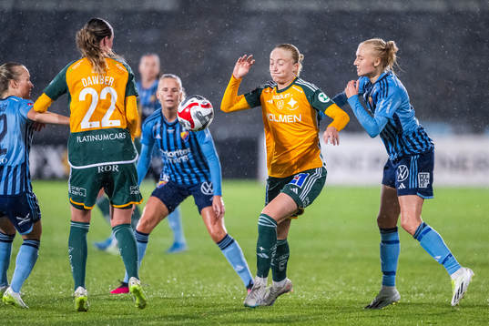 IFK Norrköpings Wilma Leidhammar och Djurgårdens