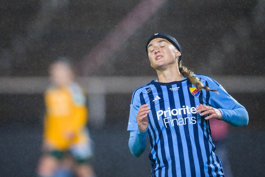 Djurgårdens Lova Lundin deppar