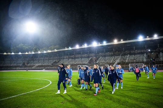 Djurgårdens spelare deppar