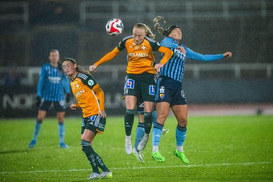 IFK Norrköpings Wilma Leidhammar och Djurgårdens Lova