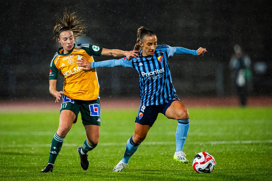 IFK Norrköpings Vilma Emilia Koivisto och Djurgårdens