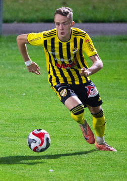 IFK Hässleholms  Philip Tobias Berndt i matchen i div. 2