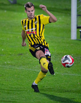 IFK Hässleholms  Marcus Thuvesson i matchen i div. 2