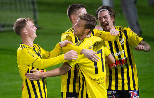 IFK Hässleholms Marcus Thuvesson har gjort mål och