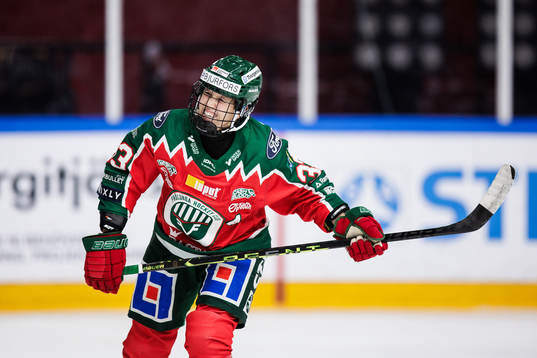 Frölundas Michelle Karvinen deppar