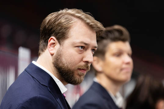 Frölundas assisterande tränare Marcus Anselm