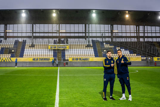 Armin Gigovic and Zinedin Smajlovic of Sweden