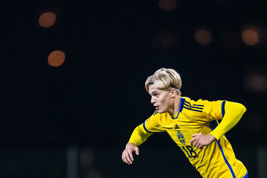 Lucas Bergvall of Sweden