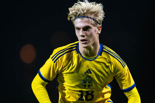 Lucas Bergvall of Sweden