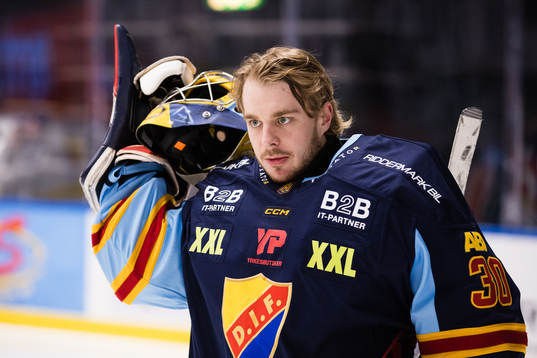 Djurgårdens målvakt Hugo Hävelid