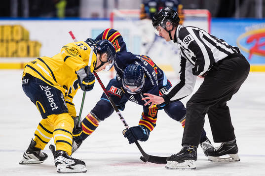 Södertäljes Filiph Engsund och Djurgårdens Frederik