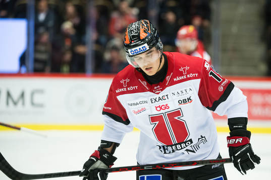Örebros Axel Sundberg deppar