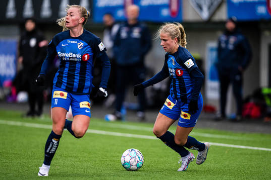 Zara Katarina Jönsson and Thea Loennecken of Stabæk