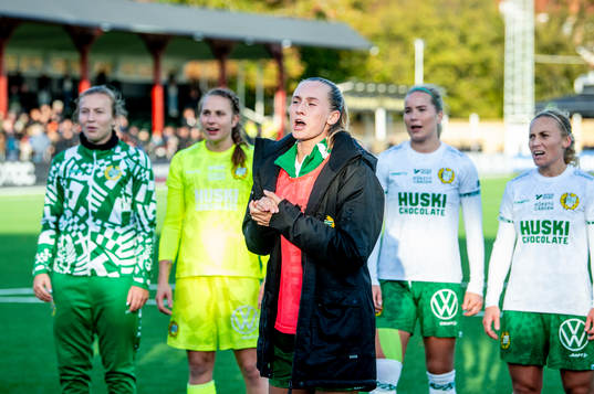 Hammarbys Ellen Wangerheim jublar