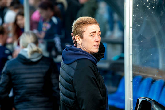 FC Rosengårds sportchef Therese Sjögran deppar