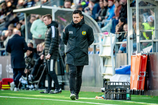 Hammarbys tränare Pablo Pinones-Arce