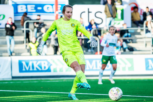 Hammarbys målvakt Anna Tamminen