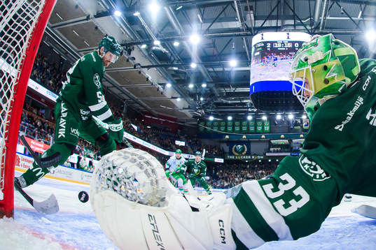Färjestads målvakt Maxime Lagacé