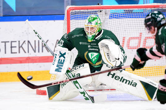 Färjestads målvakt Maxime Lagacé