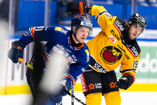 Växjös Ludvig Nilsson och Luleås Mario Kempe
