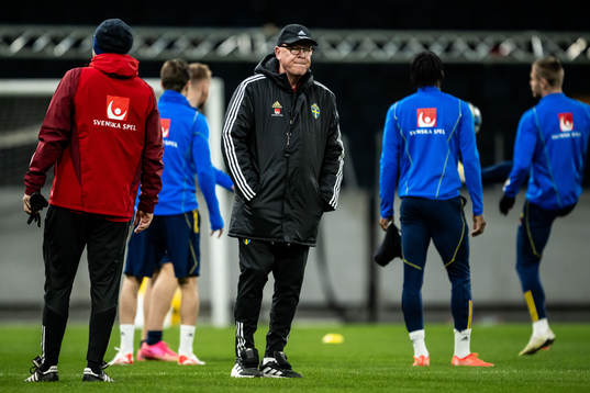 Head coach Janne Andersson of the Swedish football national