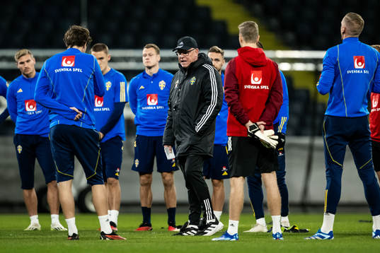 Head coach Janne Andersson of the Swedish football national
