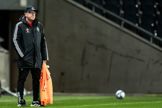 Head coach Janne Andersson of the Swedish football national