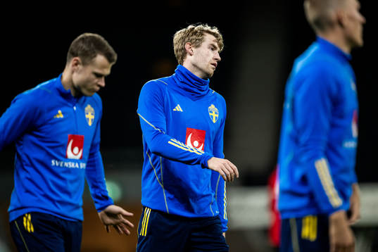 Filip Helander of the Swedish football national team at a