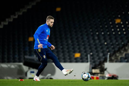 Gabriel Gudmundsson of the Swedish football national team