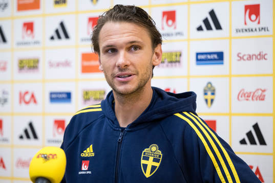 Albin Ekdal of the Swedish football national team