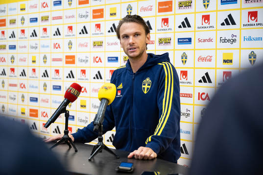 Albin Ekdal of the Swedish football national team