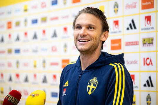 Albin Ekdal of the Swedish football national team