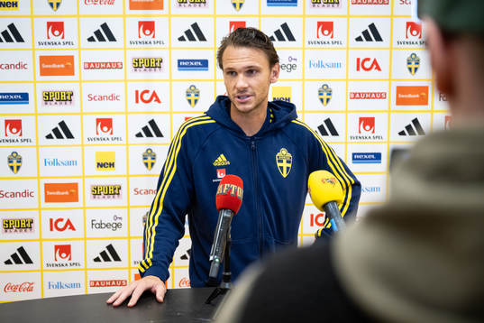 Albin Ekdal of the Swedish football national team
