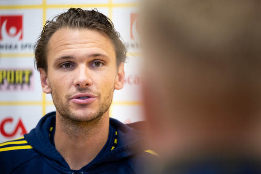 Albin Ekdal of the Swedish football national team