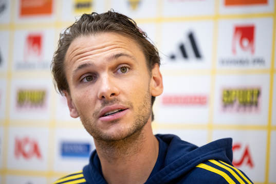 Albin Ekdal of the Swedish football national team