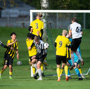 Hörna i matchen i div. 1 för P17, region 1, mellan IFK