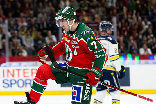 Frölundas Henrik Tömmernes jublar