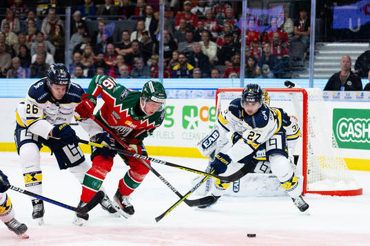 HV71s Tommi Tikka och Robert Nardella