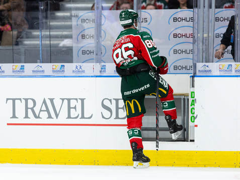 Frölundas Erik Thorell sätter sig i utvisningsbåset