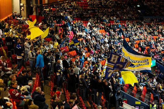 under ishockeymatchen i SHL mellan Frölunda och HV71