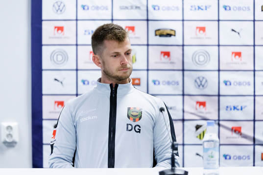 Brommapojkarnas tränare Daniel Gunnars
