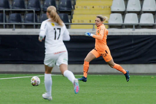 Häckens målvakt Jennifer Falk