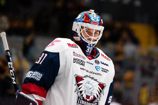 Linköpings målvakt Jesper Myrenberg