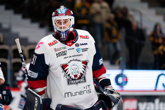 Linköpings målvakt Jesper Myrenberg